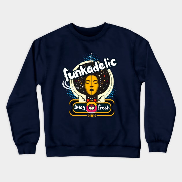 Funkedelic - Stay Fresh Crewneck Sweatshirt by Invad3rDiz